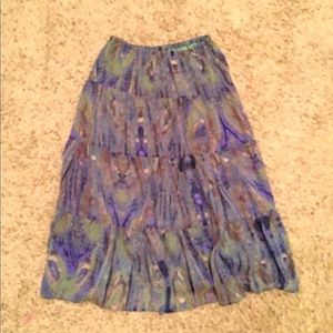Tessuto maxi skirt